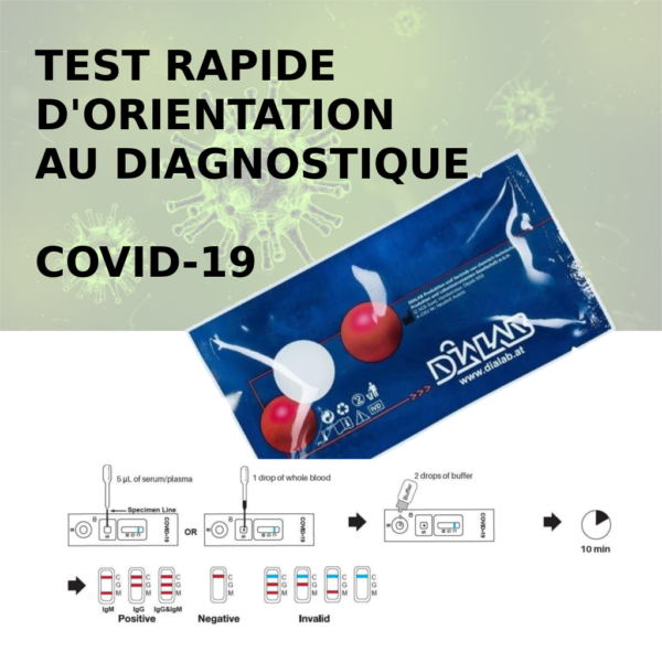 Test rapide covid-19 professionnel - DM DIV - Aximed France